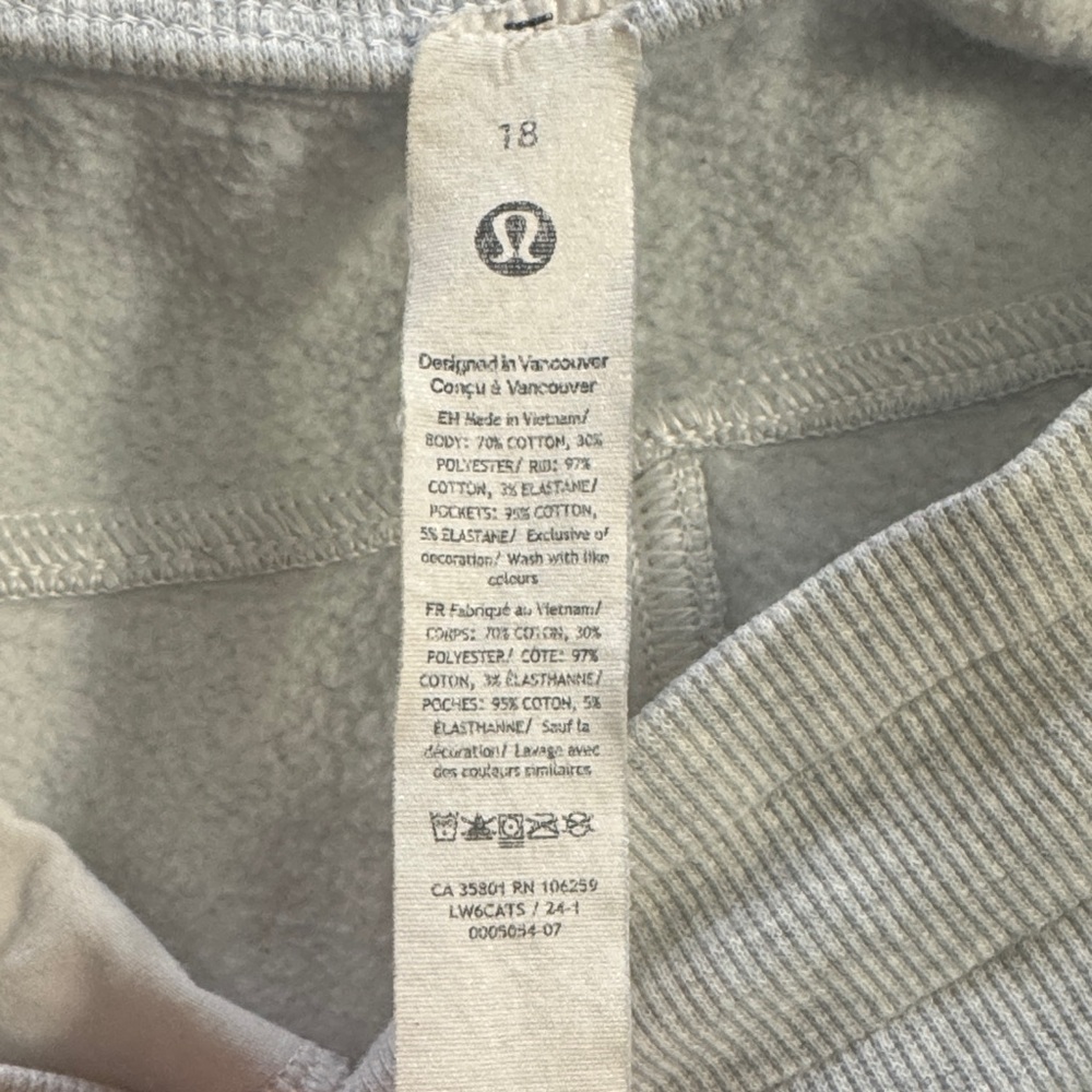 Lululemon Athletica Gray Track Pants